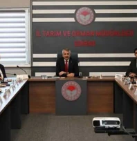 Tarımsal Kuraklık Kriz Merkezi Toplantısı yapıldı