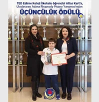 TED Edirne Koleji'ne uluslararası piyano gururu