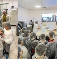 TED'li Öğrenciler saray lezzetlerini yerinde öğrendi