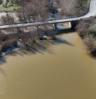 Teke Deresi yağışlarla yeniden akmaya başladı