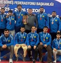 Trakya Birlik Spor Kulübü Güreş Takımı Türkiye üçüncüsü oldu