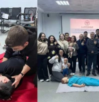 Trakya Üniversitesi Öğrencileri İYEMER'in Temel İlkyardım Eğitimini Tamamladı