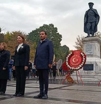 Ulu Önder Mustafa Kemal Atatürk anısına tören düzenlendi