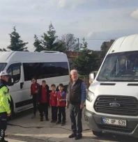 Uzunköprü'de okul servisleri denetlendi
