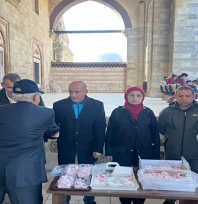 Yesevi hareketi, şehitler için mevlid okutup ikramda bulundu