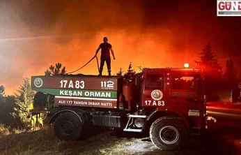 Alevlerle 15 saatlik mücadele sonuç verdi