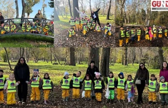 Anaokulu Öğrencileri Söğütlük Kent Ormanı'nda Keşfe Çıktı