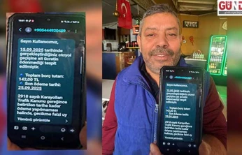 Aracı Olmayan Kazım Kabaca'ya Otoyol Cezası Mesajı Şoku