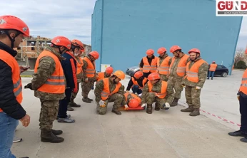 Askeri personele AFAD'dan arama kurtarma eğitimi