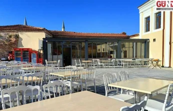 Aslına uygun şekilde ihya edilen Dinar'ın dükkânı yeniden hizmete açıldı