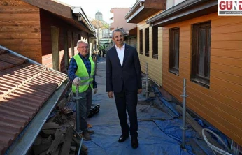 Ayakkabıcılar ve Terziler Çarşısı'nda restorasyon çalışmaları sürüyor