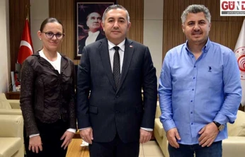 Baz Basın Yayın ve Medya A.Ş.'den Topçu'ya hayırlı olsun ziyareti