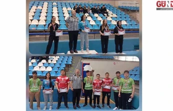 Bilek güreşi müsabakalarında Uzunköprülü sporcular dikkat çekti