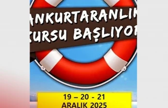 Cankurtaranlık kursu, 19 Aralık'ta başlayacak