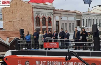CHP, 76.  'Millet İradesine Sahip Çıkıyor' mitingini Edirne'de gerçekleştirdi