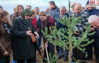 Çömlekköy'de Şehitlere Vefa: 500 Fidan Dikildi