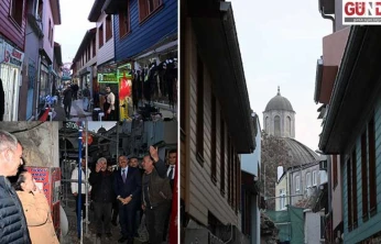 'Dar Çarşı'daki restorasyon çalışmalarında sona gelindi