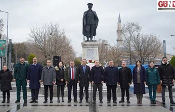 Dünya Gümrük Günü'nde Atatürk Anıtında tören düzenlendi