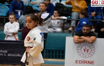 Edirne 1922 açık judo turnuvası sonuçlandı