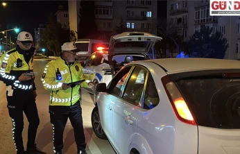 Edirne'de trafiği tehlikeye düşüren araçlara ceza kesildi