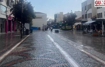 Edirne'de Yağmur Etkili Oldu