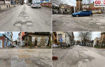 Edirne'nin göbeğinde bitmeyen çile: Çukurlar, çamur, mağduriyet