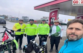 Edirne YEŞİLBİS bisiklet turuna devam ediyor