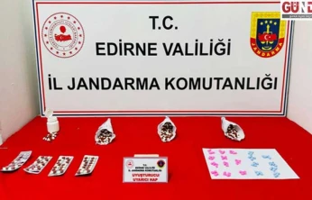 Evde yapılan aramada 475 uyuşturucu hap ele geçirildi