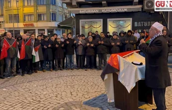 Filistin için dayanışma mesajı