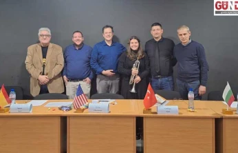 Genç Trompetçiler Yarışması'nda birinci oldu