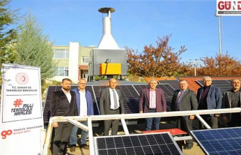 Güneş enerjili tohum kurutma sistemi kamuoyuna tanıtıldı