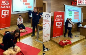 İYEMER'den öğrencilere ilk yardım farkındalık semineri