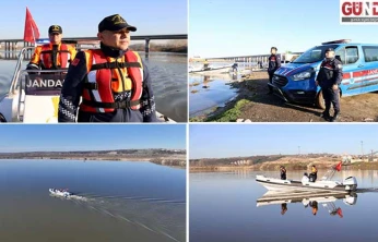 Jandarmadan Meriç Nehri'nde