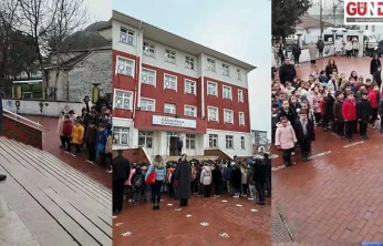 Kadripaşa İlkokulu 6 Şubat depremlerinde hayatını kaybedenleri andı