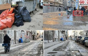 Kaleiçi toz-duman, vatandaşlar ve sürücüler tepkili