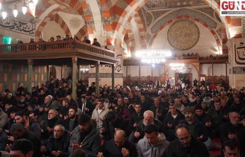 Kandil gecesinde Edirneliler camilerde buluştu