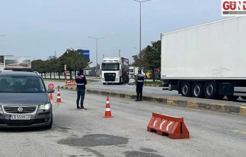 Kapıkule Jandarma ekipleri denetimlerini sürdürüyor