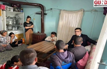 Kaymakamlık heyetinden Turnacı Ailesine ziyaret