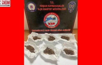 Keşan'da Uyuşturucu Operasyonu