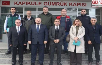Koordinasyon toplantısı Kapıkule Sınır Kontrol Noktası Müdürlüğünde yapıldı