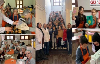 Küçük ustalar iş başında: Öğrenciler ev işlerini öğreniyor