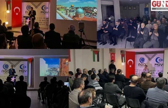 Kudüs için okunan mısralar gönüllere dokundu