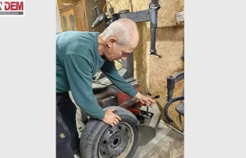 Lastikçilerde Yoğun Mesai