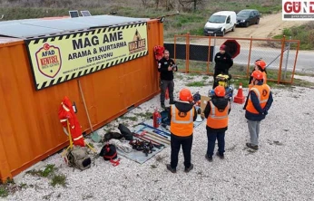 MAG AME SAR Eğitim Çalışmalarını Sürdürüyor