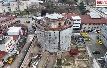 Makedon Kulesi'nde restorasyon sonlanıyor