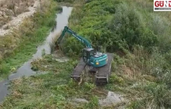 Meriç'in 'sigortası' Kanal Edirne'de yatak temizliği yapıldı
