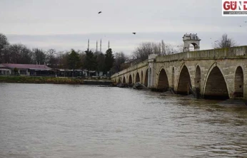 Meriç Nehri'nde Su Seviyesi Gerilemeye Başladı