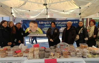 Minik Yakup'a umut olmak için Saraçlar'da kermes kuruldu