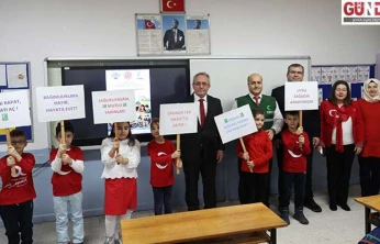 Öğrencilere Yeşilay Sağlıklı Yaşam Ligi tanıtıldı