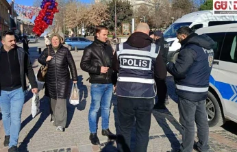 Polis ekipleri, Saraçlar Caddesi'nde GBT sorgusu